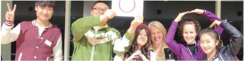 八王子キャンパスで開催している国際交流の集い。学生・教職員が留学生と交流を深める機会です