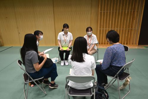 看護学専攻 グループでの学生相談会