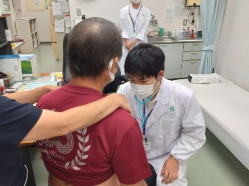 診察体験（聴診）