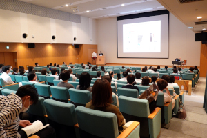 神﨑恒一教授最終講義の様子4