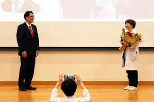 神﨑恒一教授最終講義の様子5