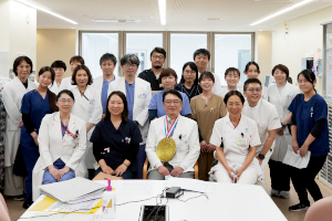 神﨑恒一教授最後の教授回診の様子5