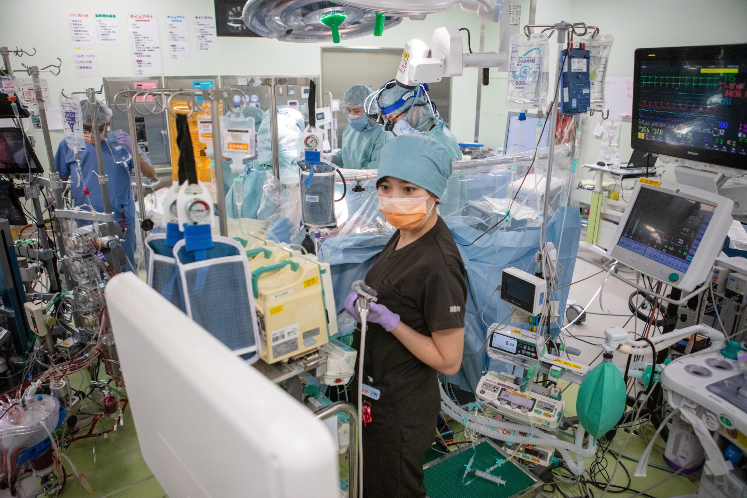 医局の日常風景