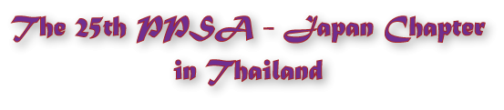 The 25th PPSA-JC 2008 in Thailand