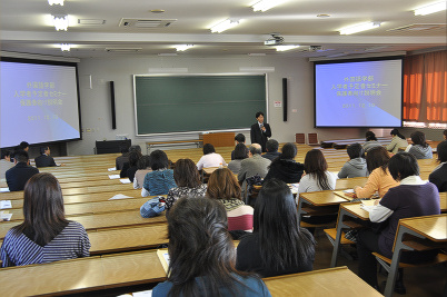 保護者向け説明会の様子