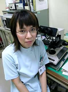 細胞検査士（臨床検査技師） 都内大学病院　勤務 坪谷聡子さん 