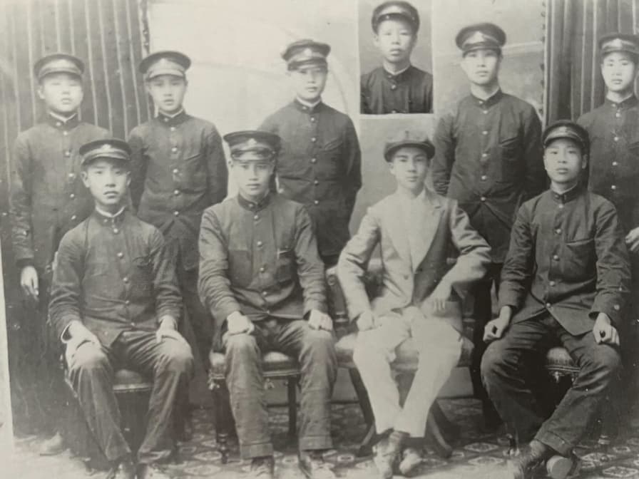 台南師範学校の学生たち