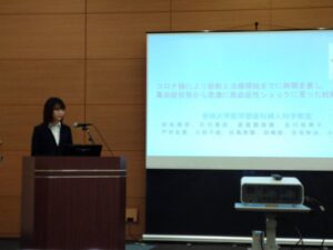 初期研修期間中からの学会発表