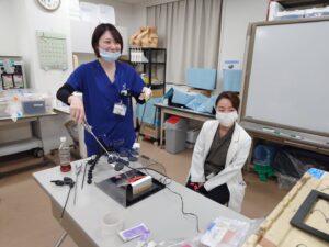 ラパロハンズオンセミナーを開催しました。